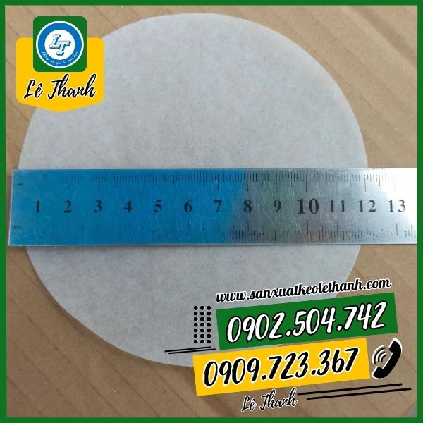 Giấy nến lót chống tràn ly Giấy nến lót chống tràn ly