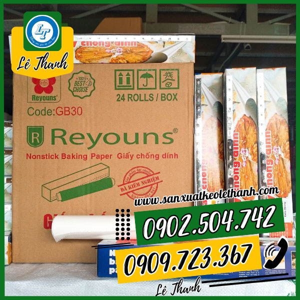 Giấy nến Reyouns cuộn 5m Giấy nến Reyouns cuộn 5m