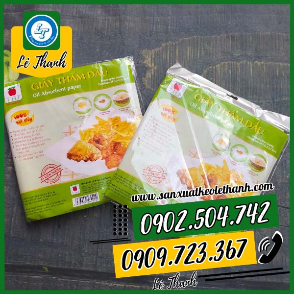 giấy thấm dầu hình vuông giấy thấm dầu hình vuông