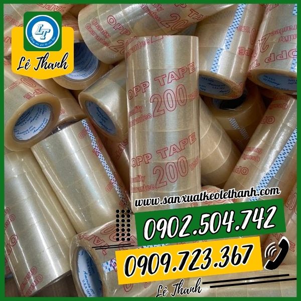 Băng keo trong 2kg đủ kg sẵn kho HCM Băng keo trong 2kg đủ kg sẵn kho HCM