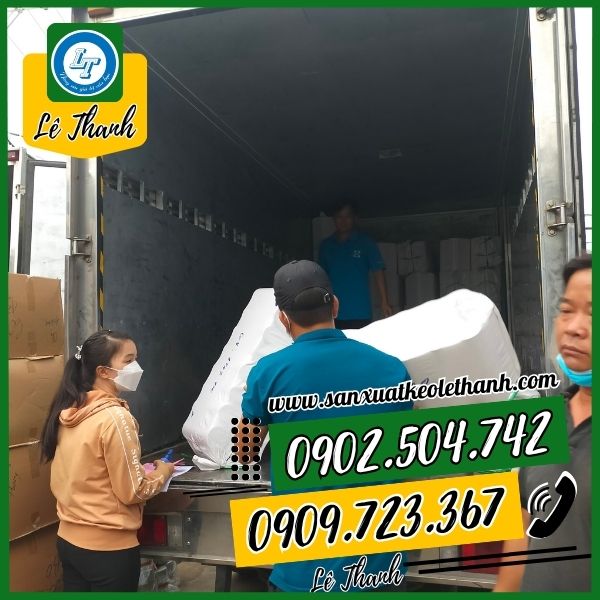 Hỗ trợ giao nhanh băng keo in logo cho khách Hỗ trợ giao nhanh băng keo in logo cho khách