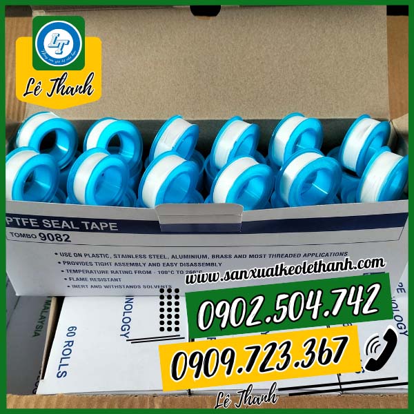 Hộp 60 cuộn băng keo cao su non tombo Hộp 60 cuộn băng keo cao su non tombo