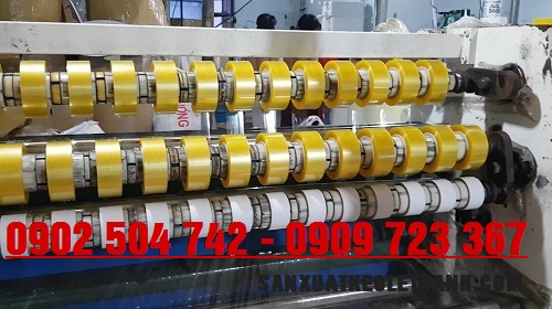 Máy phân cuộn băng keo