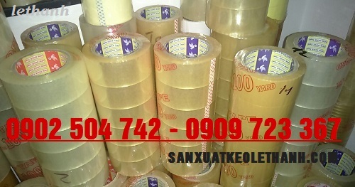 Sản xuất băng keo dán thùng giá rẻ