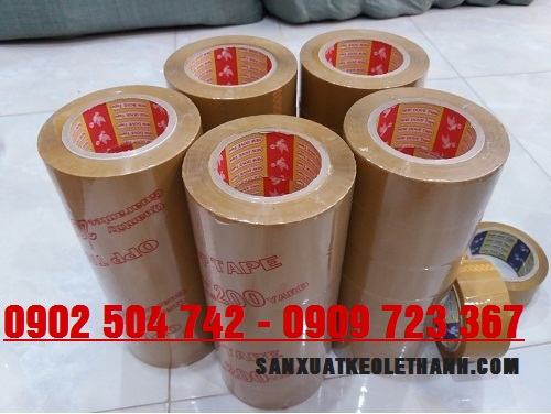 Sản xuất băng keo dán thùng giá rẻ