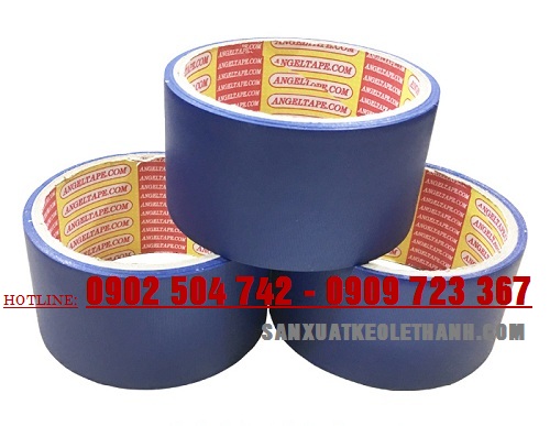Băng keo simili màu xanh dương 4f8