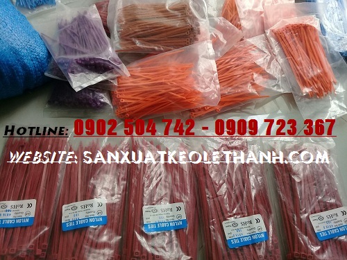 Dây rút nhựa nhiều màu