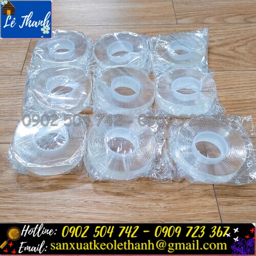 Băng dính đa năng 2 mặt trong suốt giá rẻ chất lượng tốt Băng dính đa năng 2 mặt trong suốt giá rẻ chất lượng tốt