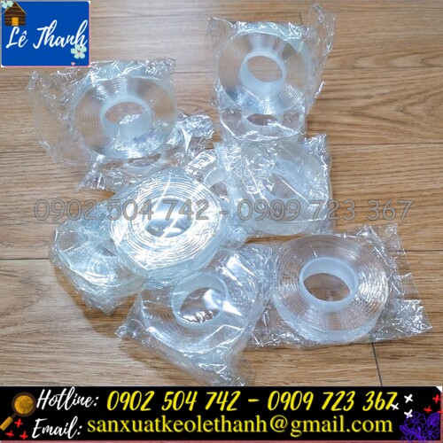 Băng dính đa năng 2 mặt trong suốt giá rẻ chất lượng tốt Băng dính đa năng 2 mặt trong suốt giá rẻ chất lượng tốt