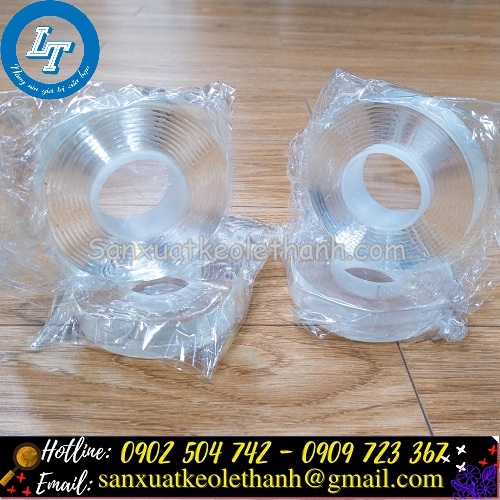 Băng keo hai mặt trong suốt Băng keo hai mặt trong suốt
