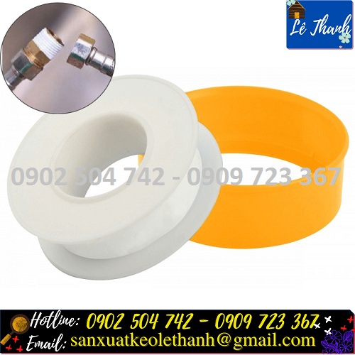 Băng keo cao su non Tomlo có vỏ nhựa màu vàng Băng keo cao su non Tomlo có vỏ nhựa màu vàng