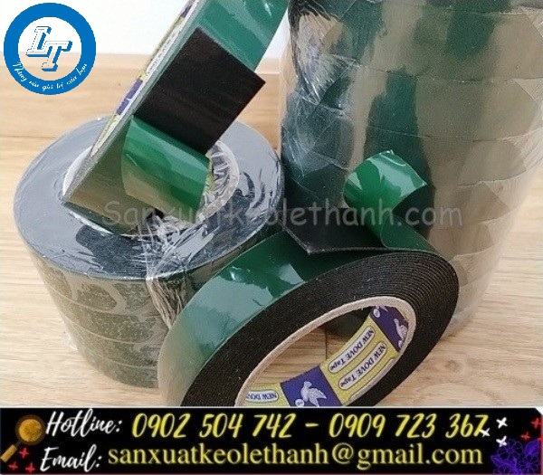 Băng dính mút xốp đen Băng dính mút xốp đen