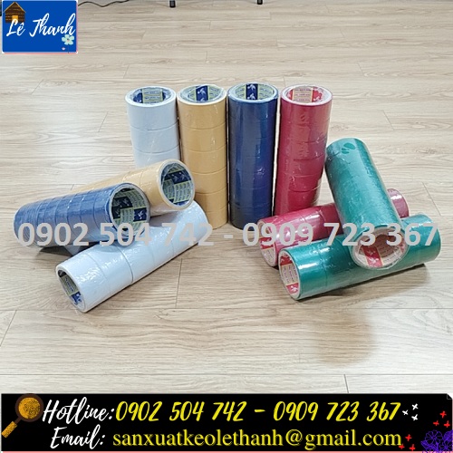 Băng keo simili nhiều màu sắc Băng keo dán gáy simili nhiều màu sắc