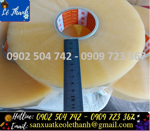 Băng keo trong 4f8 2000Y theo yêu cầu khách hàng Băng keo trong 4f8 2000Y theo yêu cầu khách hàng