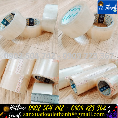 Xưởng phân phối băng keo trong giá tốt Xưởng phân phối băng keo trong giá tốt