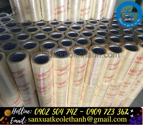 Sản phẩm băng keo trong  Sản phẩm băng keo trong