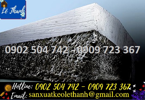 Băng keo mút xốp đen dưới ống kính hiển vi Băng keo mút xốp đen dưới ống kính hiển vi