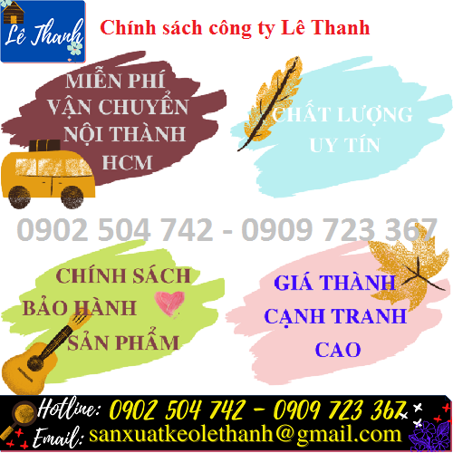 Chính sách công ty Lê Thanh Chính sách công ty Lê Thanh