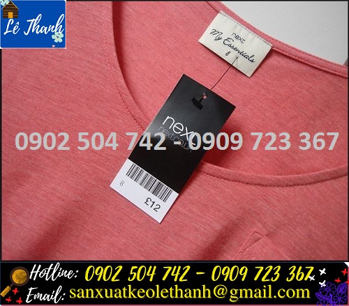 Đạn xỏ treo nhãn mác trong thời trang Đạn xỏ treo nhãn mác trong thời trang