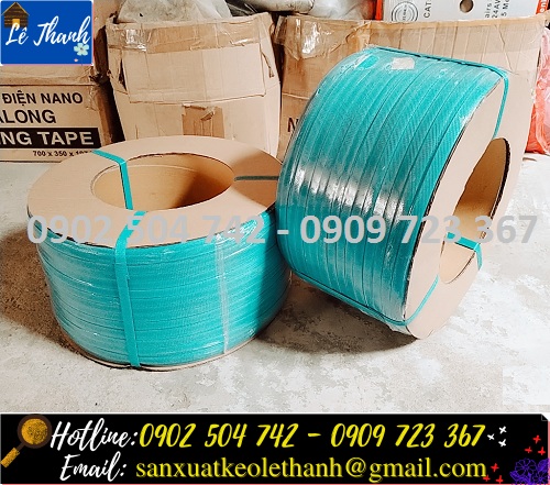 Dây đai nhựa PP màu xanh lá Dây đai nhựa PP màu xanh lá