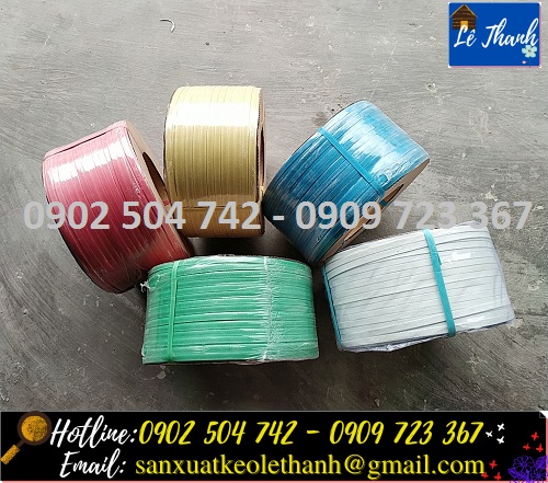 Dây đai nhựa nhiều màu Dây đai nhựa nhiều màu