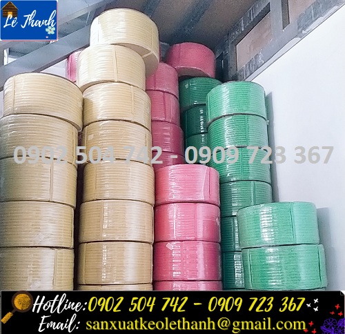 Dây đai nhựa PP có sẵn tại kho Lê Thanh Dây đai nhựa PP có sẵn tại kho Lê Thanh