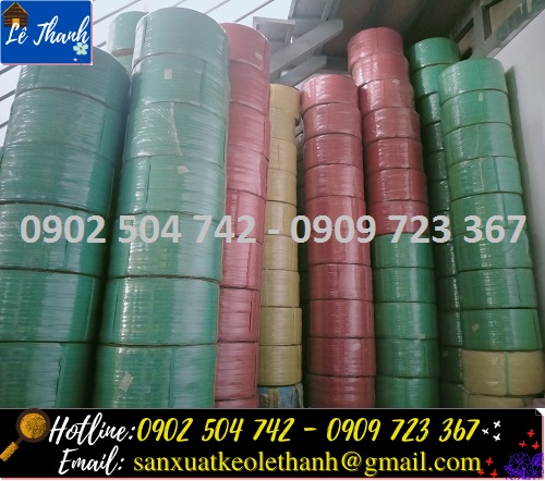 Dây đai nhựa PP có sẵn tại kho Lê Thanh Dây đai nhựa PP có sẵn tại kho Lê Thanh