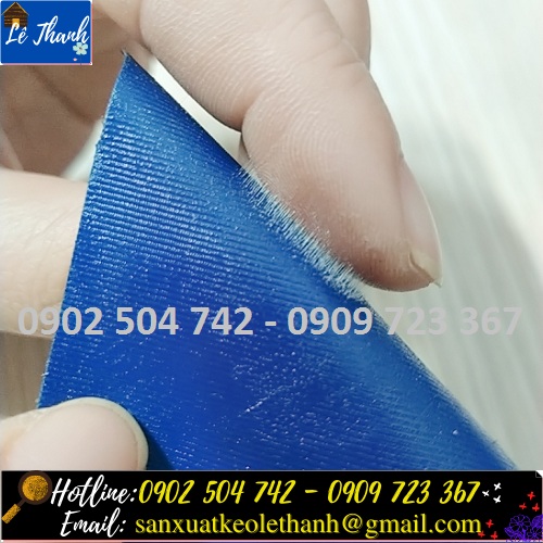 Lớp keo acrylic dày đặc trên băng keo simili Lớp keo acrylic dày đặc trên băng keo simili