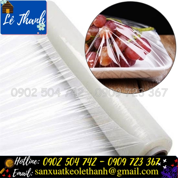 Màng bọc thực phẩm PE Màng bọc thực phẩm PE