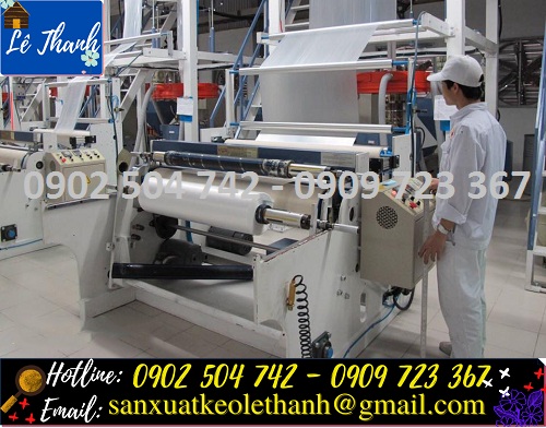 Máy sản xuất màng bọc thực phẩm Máy sản xuất màng bọc thực phẩm
