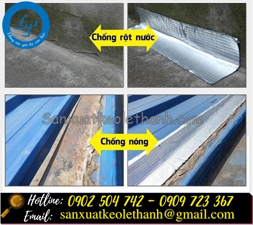 Ứng dụng băng keo chống dột EKOBIT Ứng dụng băng keo chống dột EKOBIT