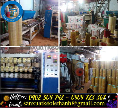 Xưởng sản xuất băng keo đục Lê Thanh Xưởng sản xuất băng keo đục Lê Thanh