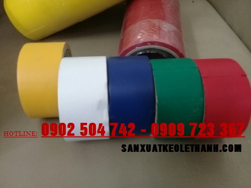 Băng keo dán gáy sách simili năm màu