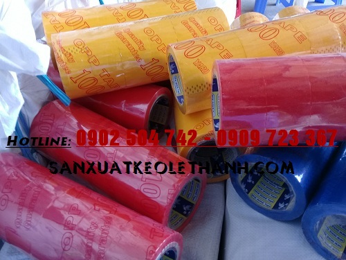 Bang keo mau dan thung carton Bang keo mau dan thung carton