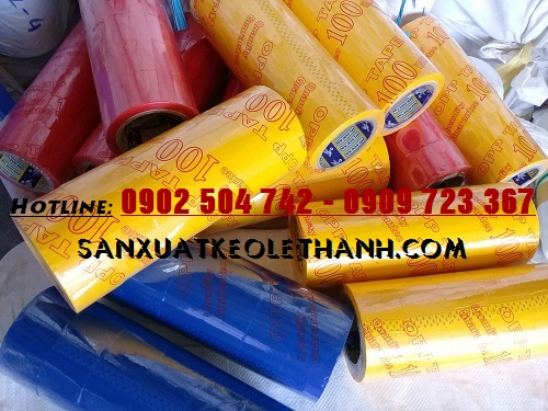 Bang keo mau dan thung carton Bang keo mau dan thung carton