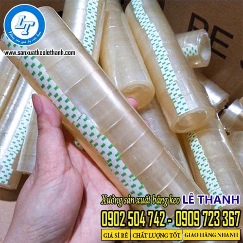 Băng keo vpp 1 cây 10 cuộn 15 yard, 25 yard