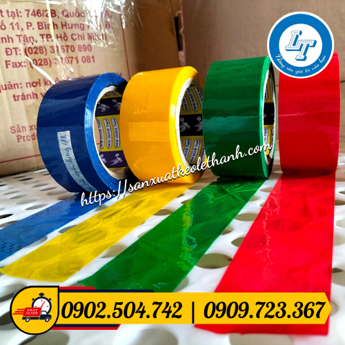 băng keo màu thông dụng băng keo màu thông dụng