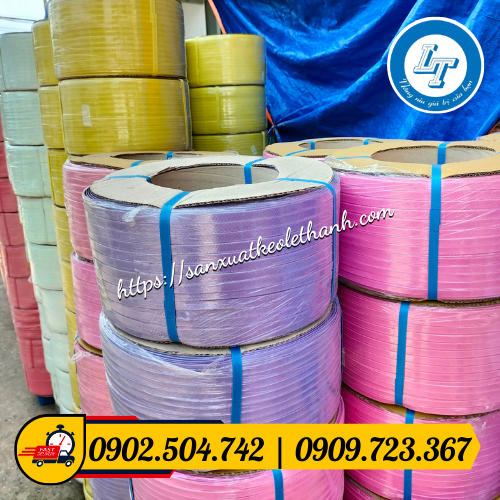 50 cuộn dây đai pp màu 50 cuộn dây đai pp màu