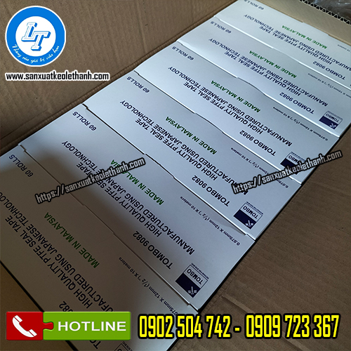 Băng keo cao su non thùng 720 cuộn Băng keo cao su non thùng 720 cuộn