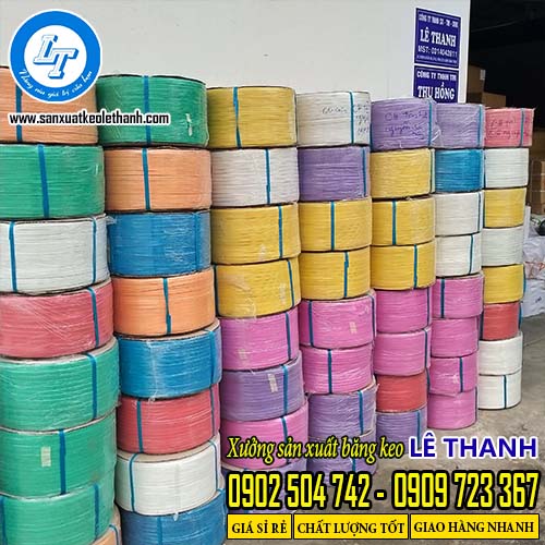 Dây đai nhựa pp đóng thùng nhiều màu