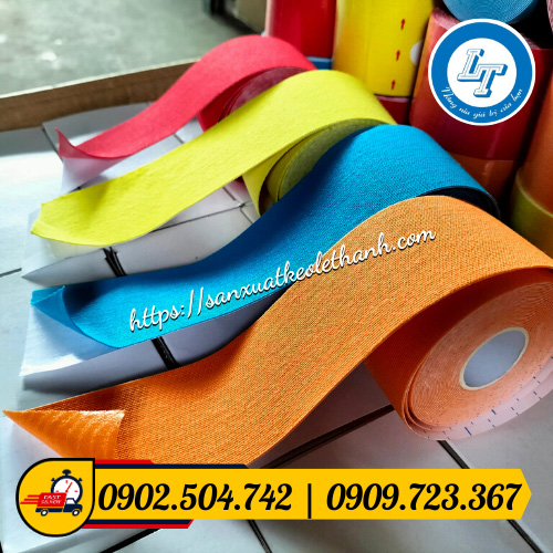 Băng cơ ce màu xanh, đỏ, vàng, cam Băng cơ ce màu xanh, đỏ, vàng, cam