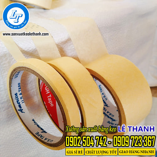 Băng dính giấy 12mm 24mm 48mm