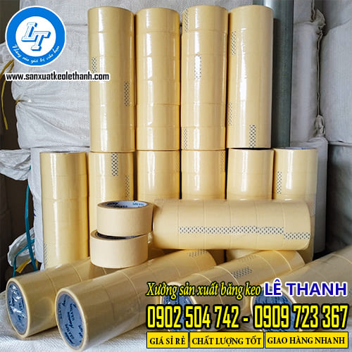 Băng keo giấy giá sỉ rẻ tại Lê Thanh