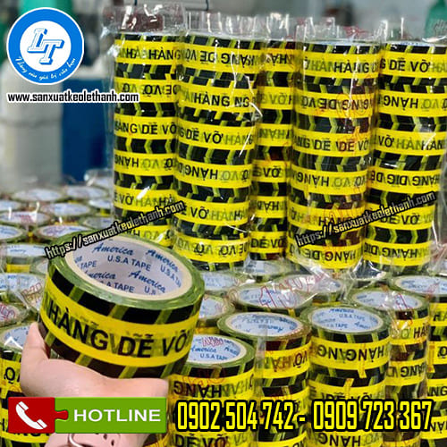 Băng dính hàng dễ vỡ giá sỉ cạnh tranh