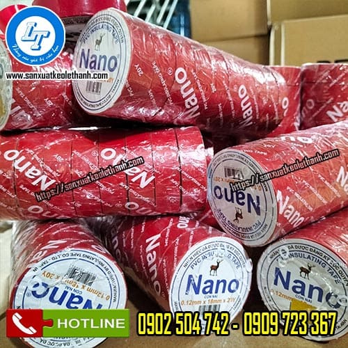 Băng keo cách điện màu đỏ