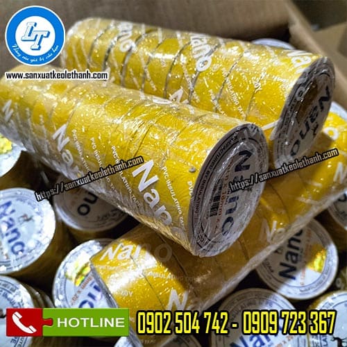 Băng keo cách điện màu vàng
