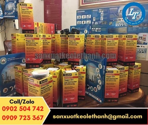 Băng keo cách điện trung thế scotch 3m chính hãng Băng keo cách điện trung thế scotch 3m chính hãng