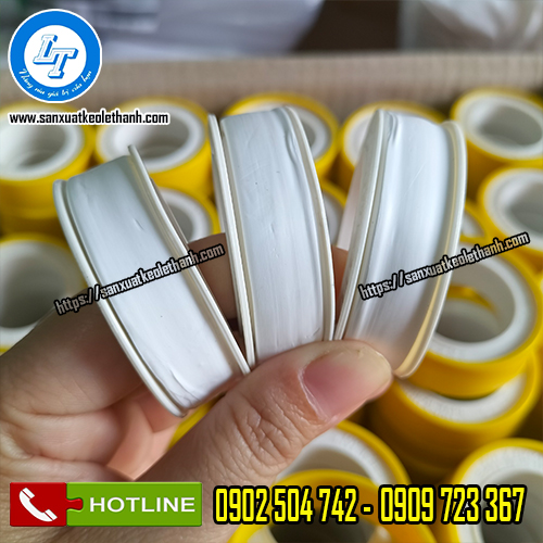 Băng keo cao su non PQ cuộn 10m Băng keo cao su non PQ cuộn 10m