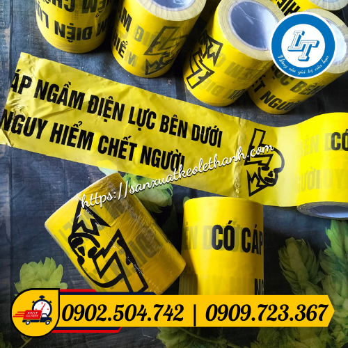 Băng cảnh báo cáp ngầm Băng cảnh báo cáp ngầm