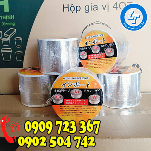 Băng keo chống dột mái tôn Waterproof màu vàng Băng keo chống dột mái tôn Waterproof màu vàng